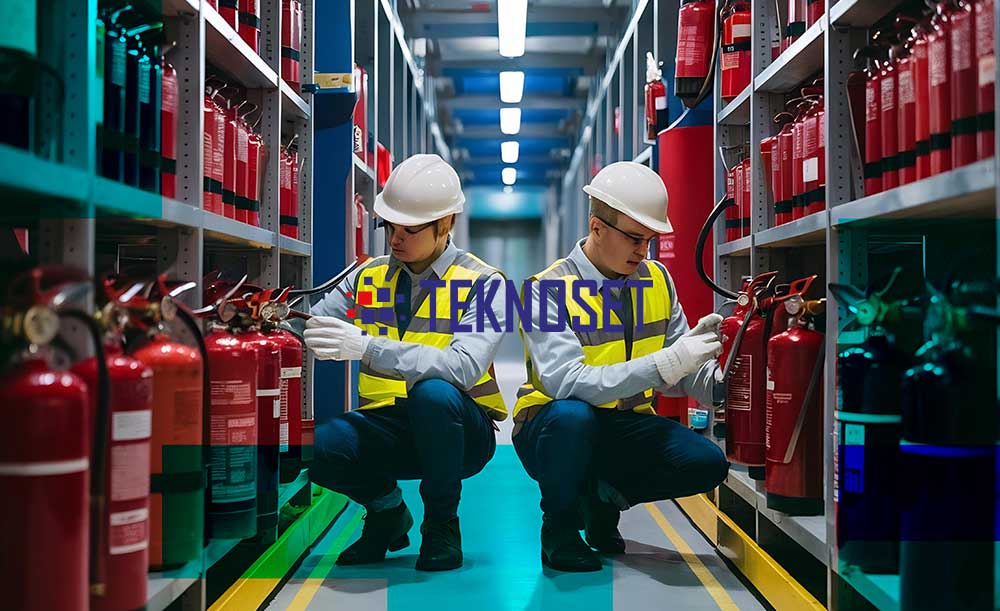 Endüstriyel Tesislerde ve Depolarda Yangın Güvenliği - Teknoset Yangın ve Güvenlik