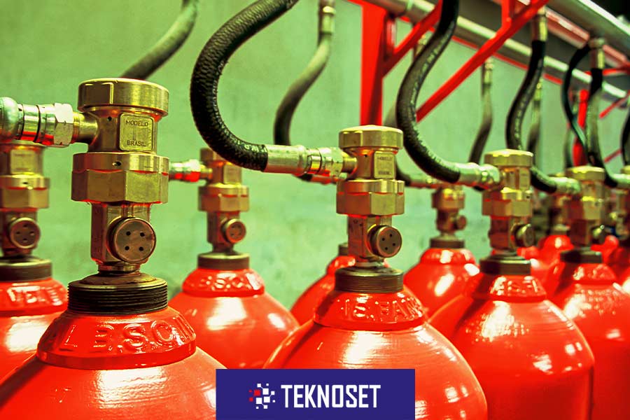 FM200 Gazlı Yangın Söndürme Sistemleri Güncellemesi - Teknoset Yangın ve Güvenlik