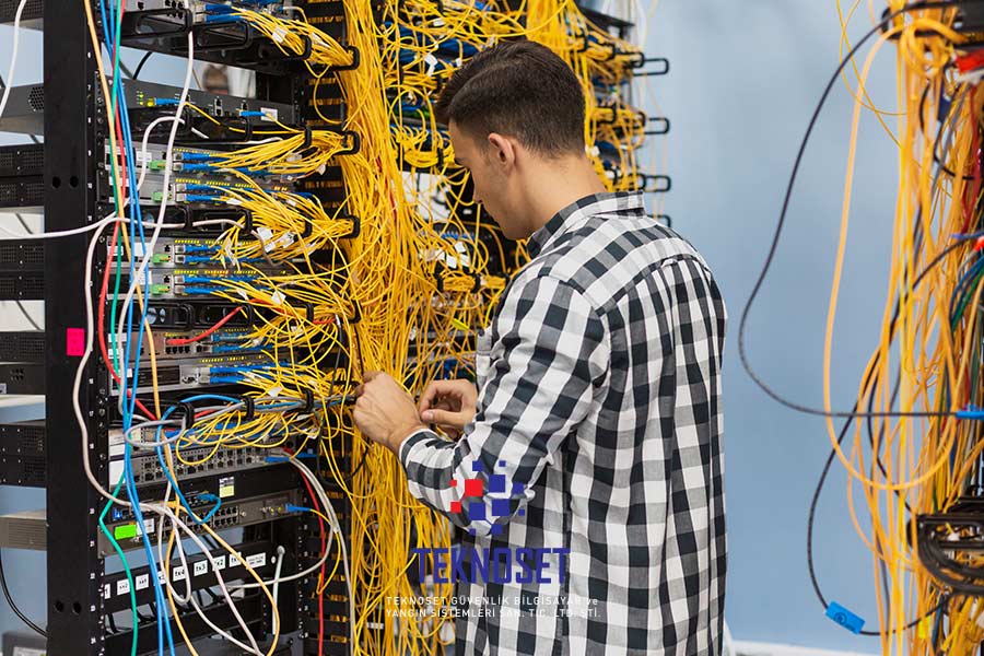 Ağ (Network) ve Telekomünikasyon Çözümleri - Teknoset Güvenlik Yangın